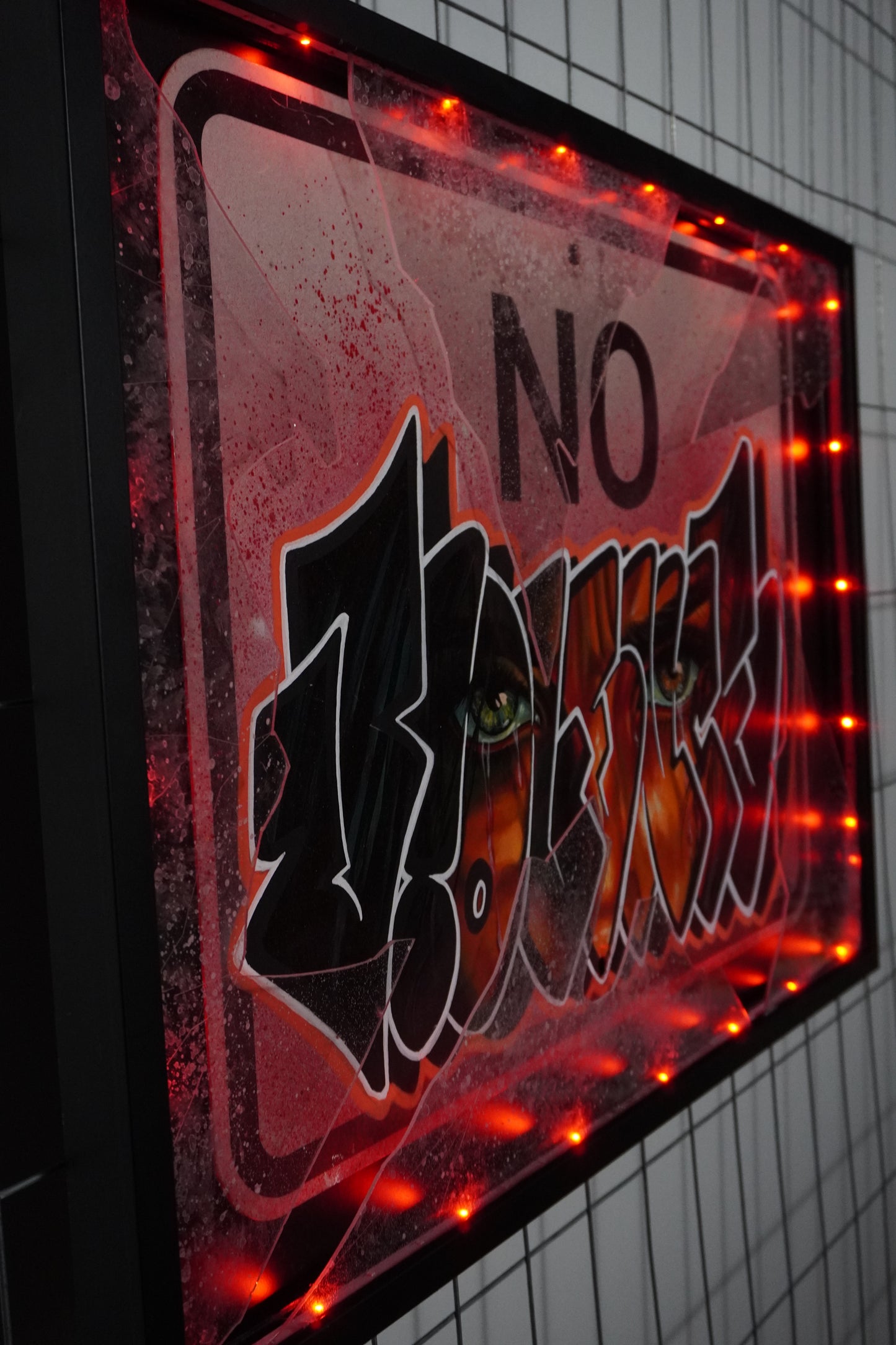 'NO VIOLENCE' - Original Artwork by Vinko (2025)