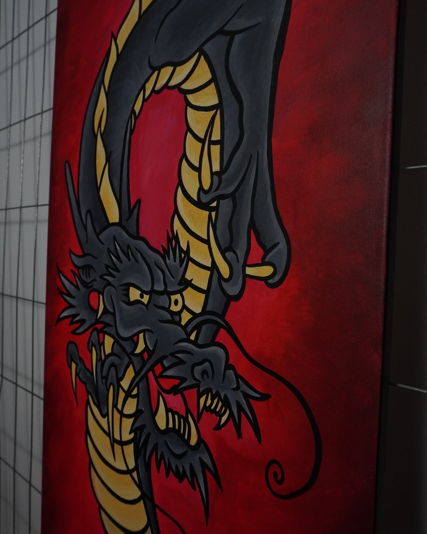 'Maurice the dragon' – Original Artwork by Harry Murphy (2025)