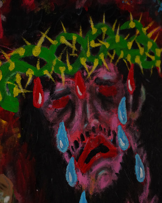 'DON'T CRY' - Original artwork by Luke Etho (2025)