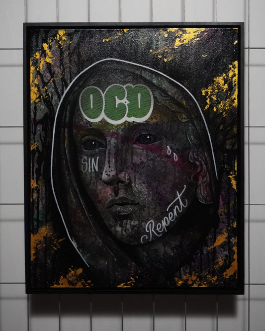 'Repent" - Original Artwork by Jutty Stewart (2025)