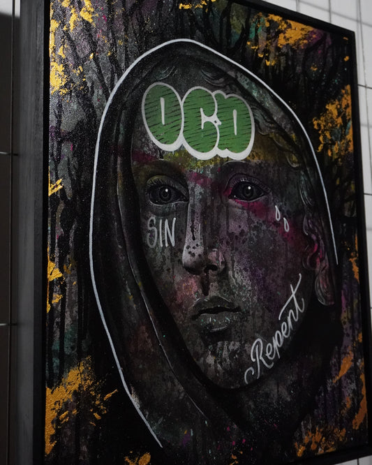 'Repent" - Original Artwork by Jutty Stewart (2025)