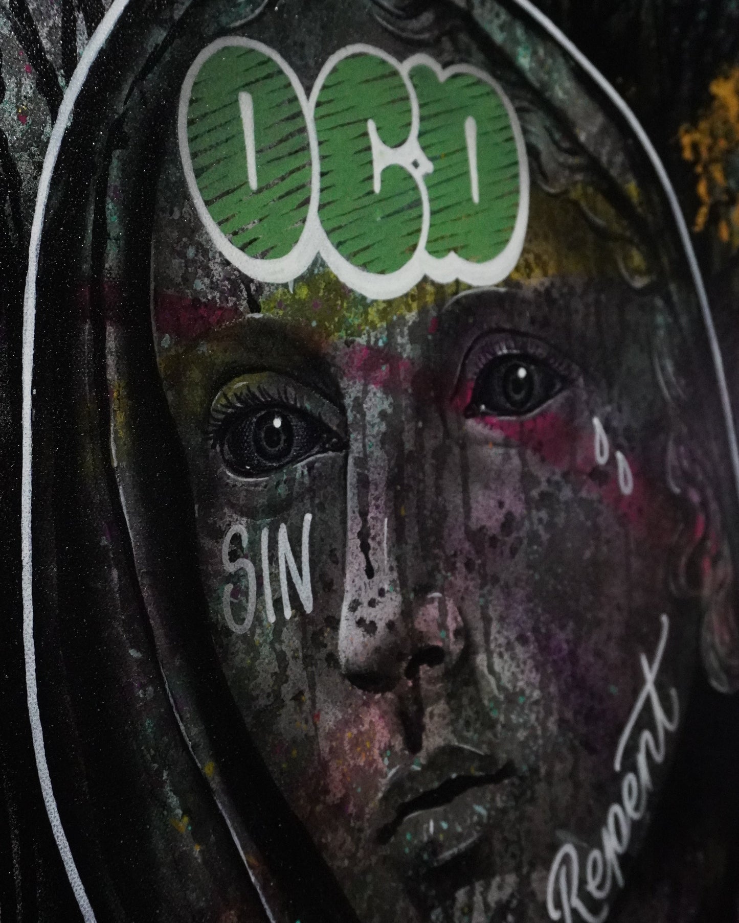 'Repent" - Original Artwork by Jutty Stewart (2025)