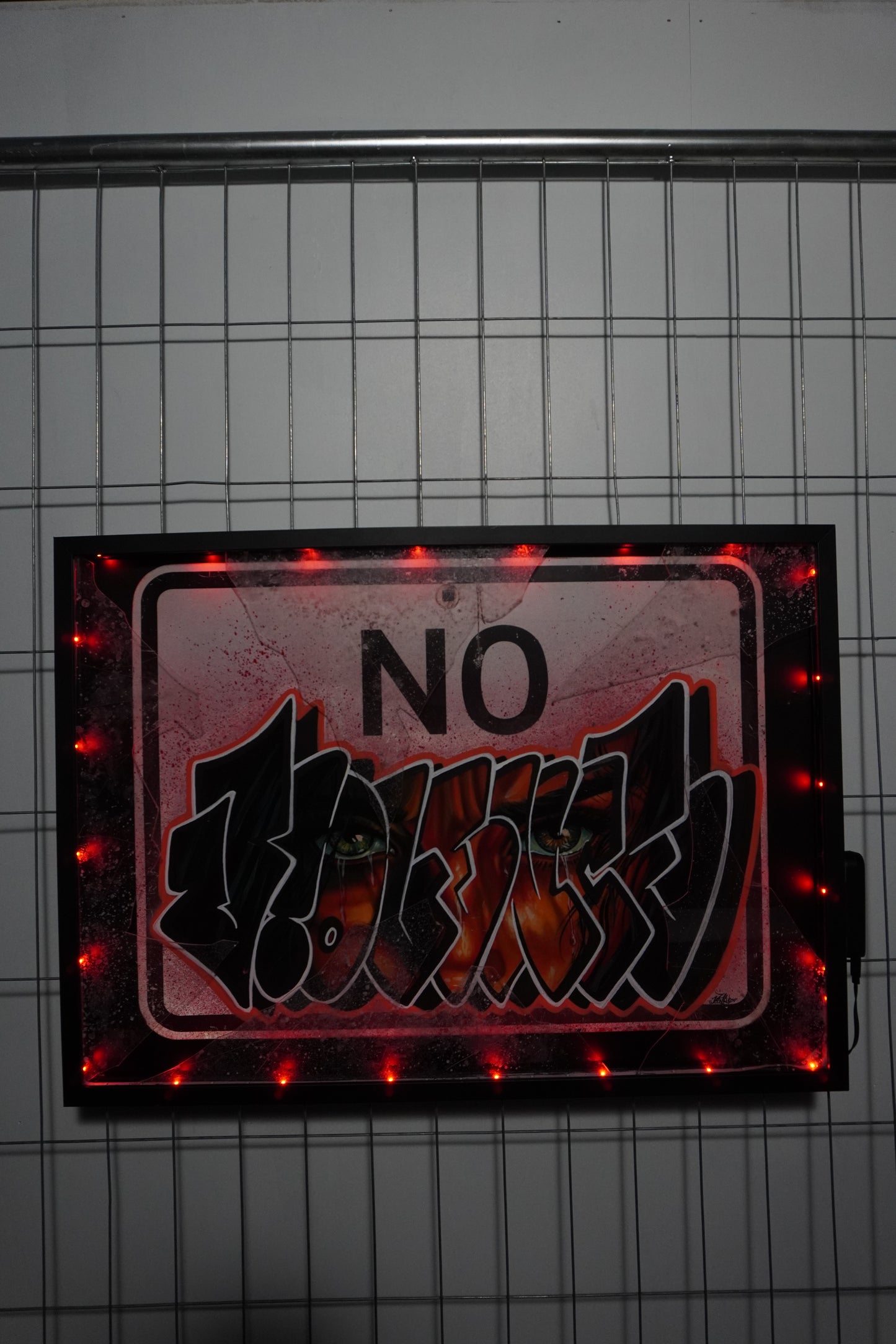 'NO VIOLENCE' - Original Artwork by Vinko (2025)