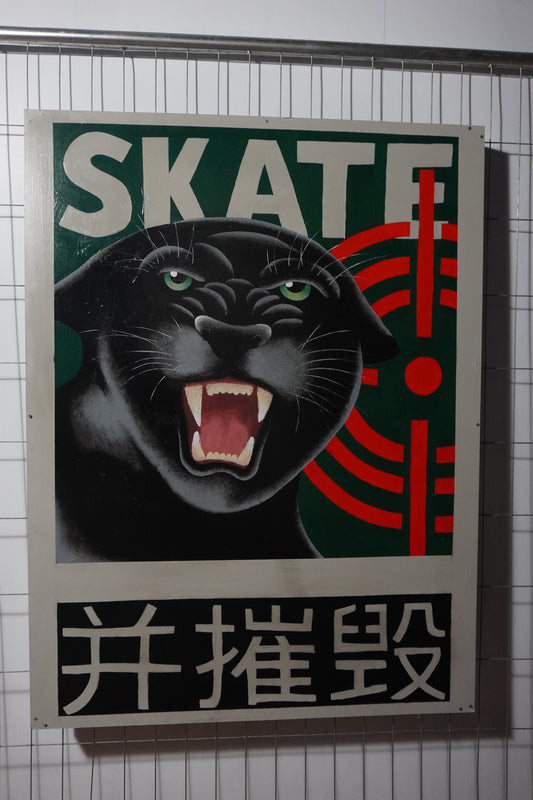 'Skate & Destroy' - Original Artwork by Jordan Buckens (2025)