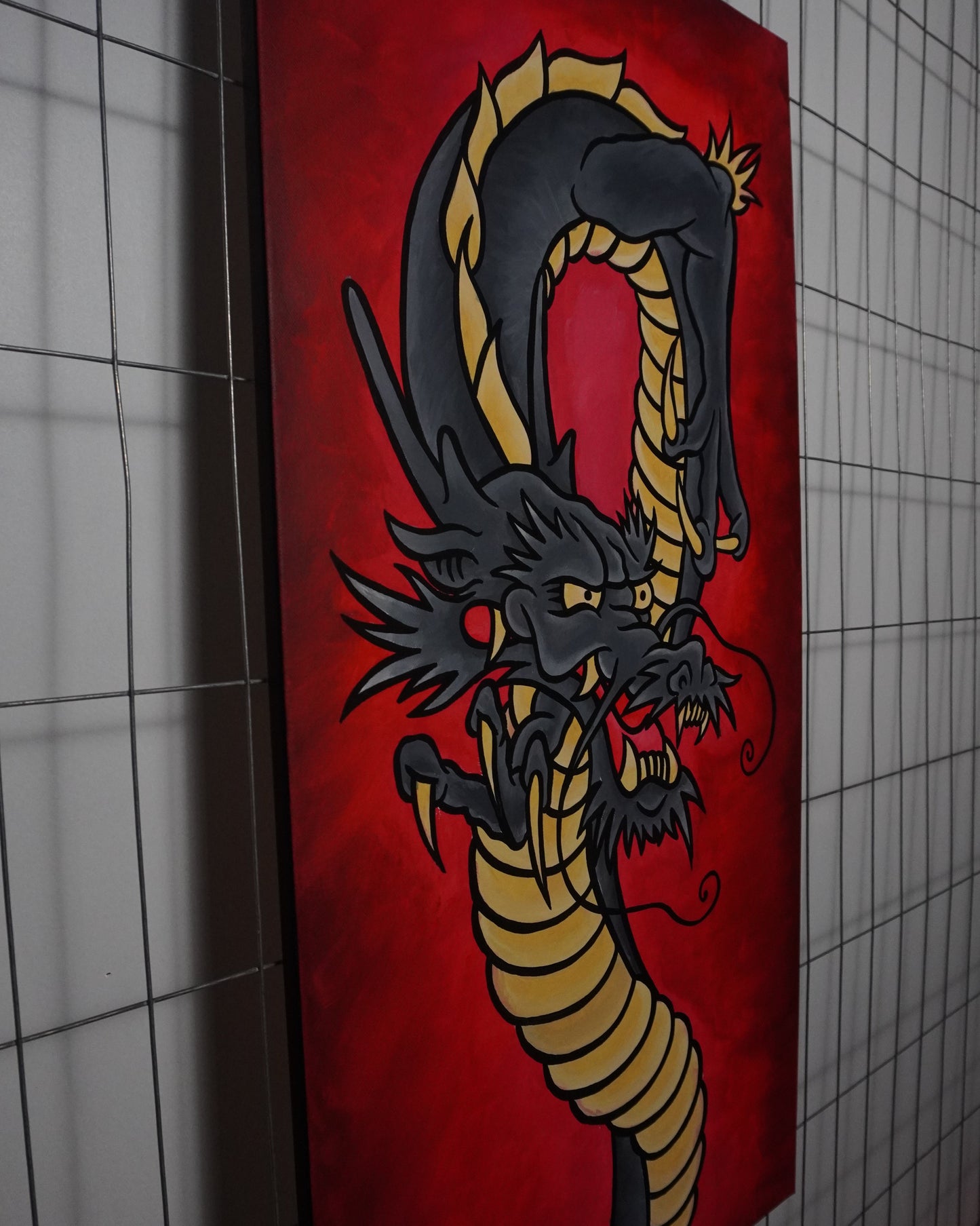 'Maurice the dragon' – Original Artwork by Harry Murphy (2025)