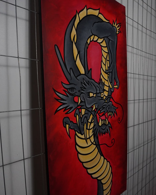 'Maurice the dragon' – Original Artwork by Harry Murphy (2025)