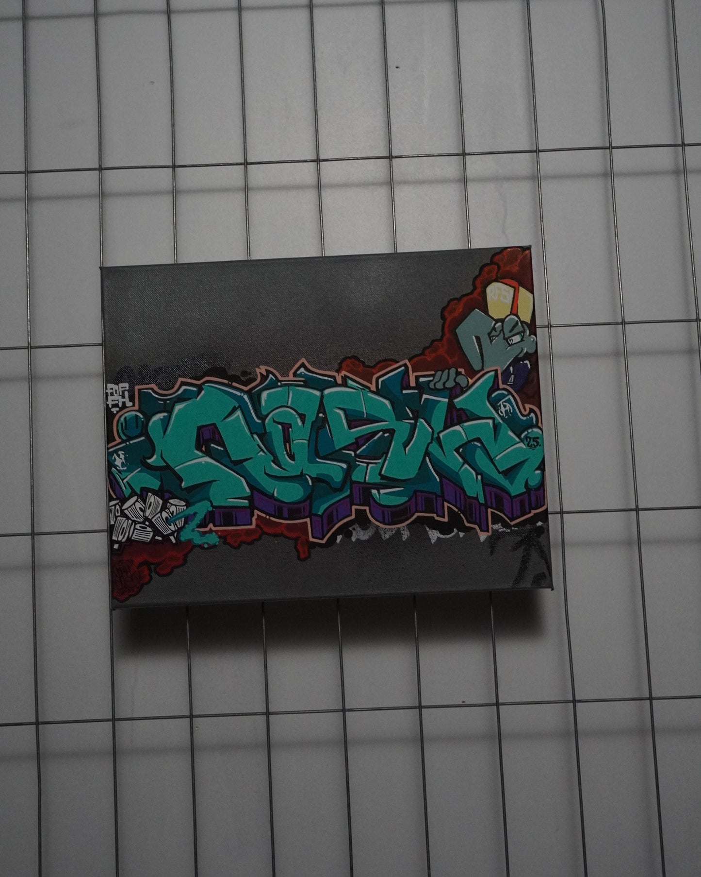 'Nash Canvas' - Original by Nash (2025)