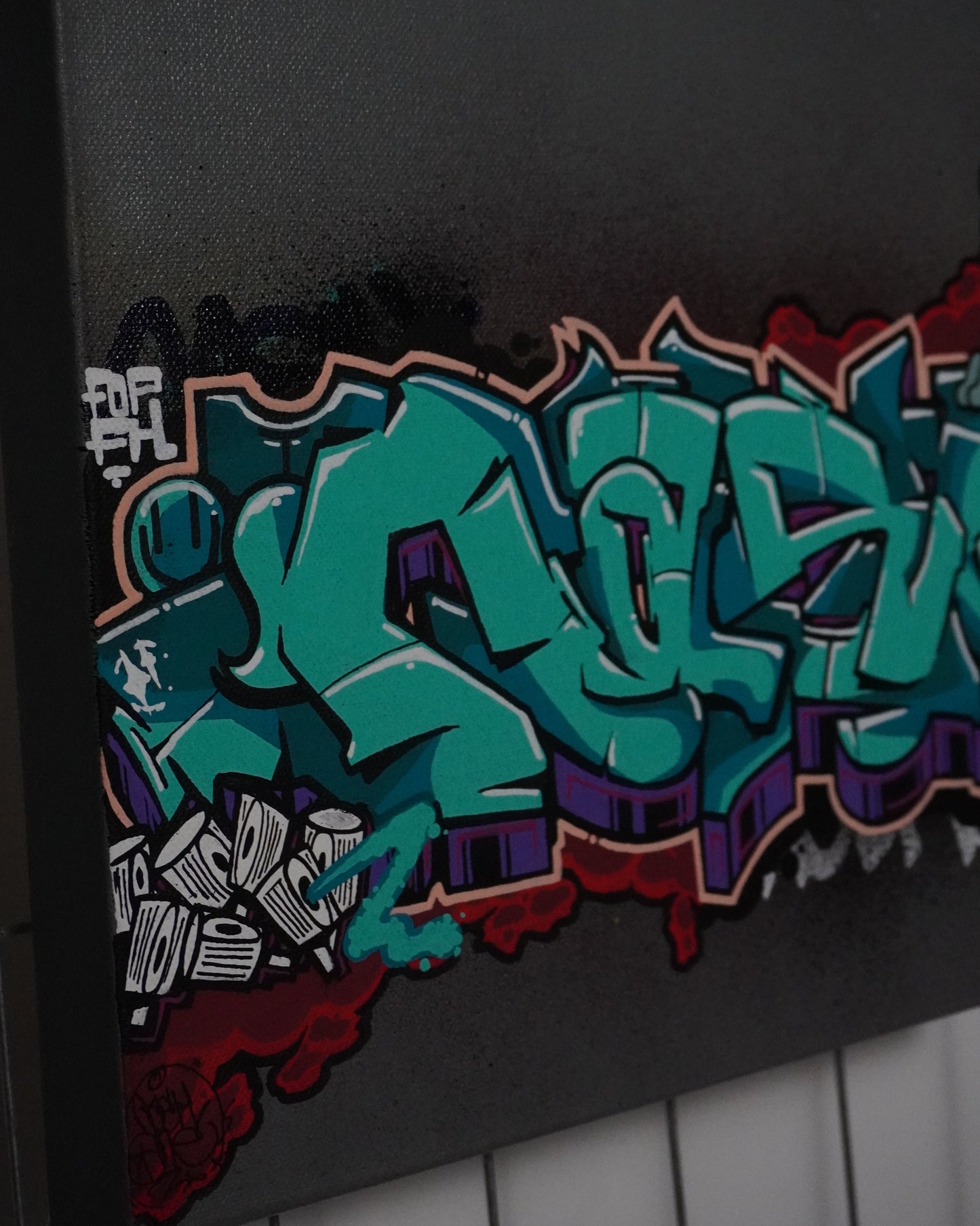 'Nash Canvas' - Original by Nash (2025)