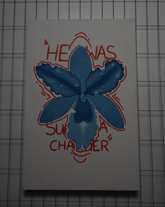 'Charmed & Bruised' - Original Artwork by Hunta (2025)