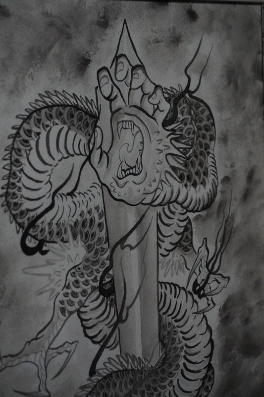 'Dragon Cruz' - Original by Tattsbymo (2025)