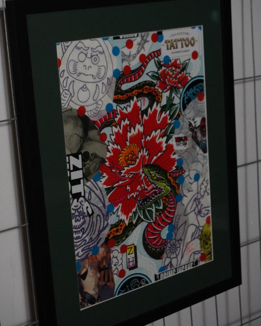 'Surely it's a simulation' - Original Artwork by Zach Hart (2025)