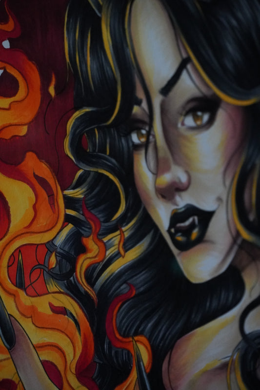 'Lilith' - Original Artwork by Chelsea Grace (2025)