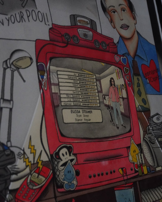 'Weekend Circa: 2000' - Original Artwork by Amber Jane (2025)