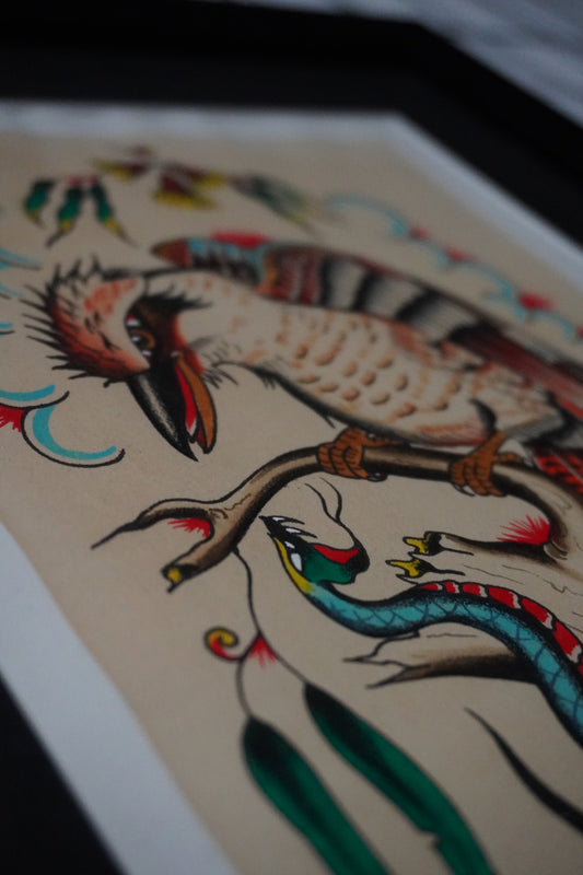 'The Daily Battle' - Original Artwork by Mark Lording (2025)