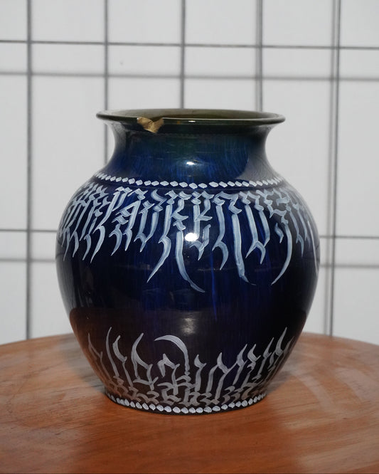 'Calligraphy on vase' - Original by Alessandro Sano Botta (2024)