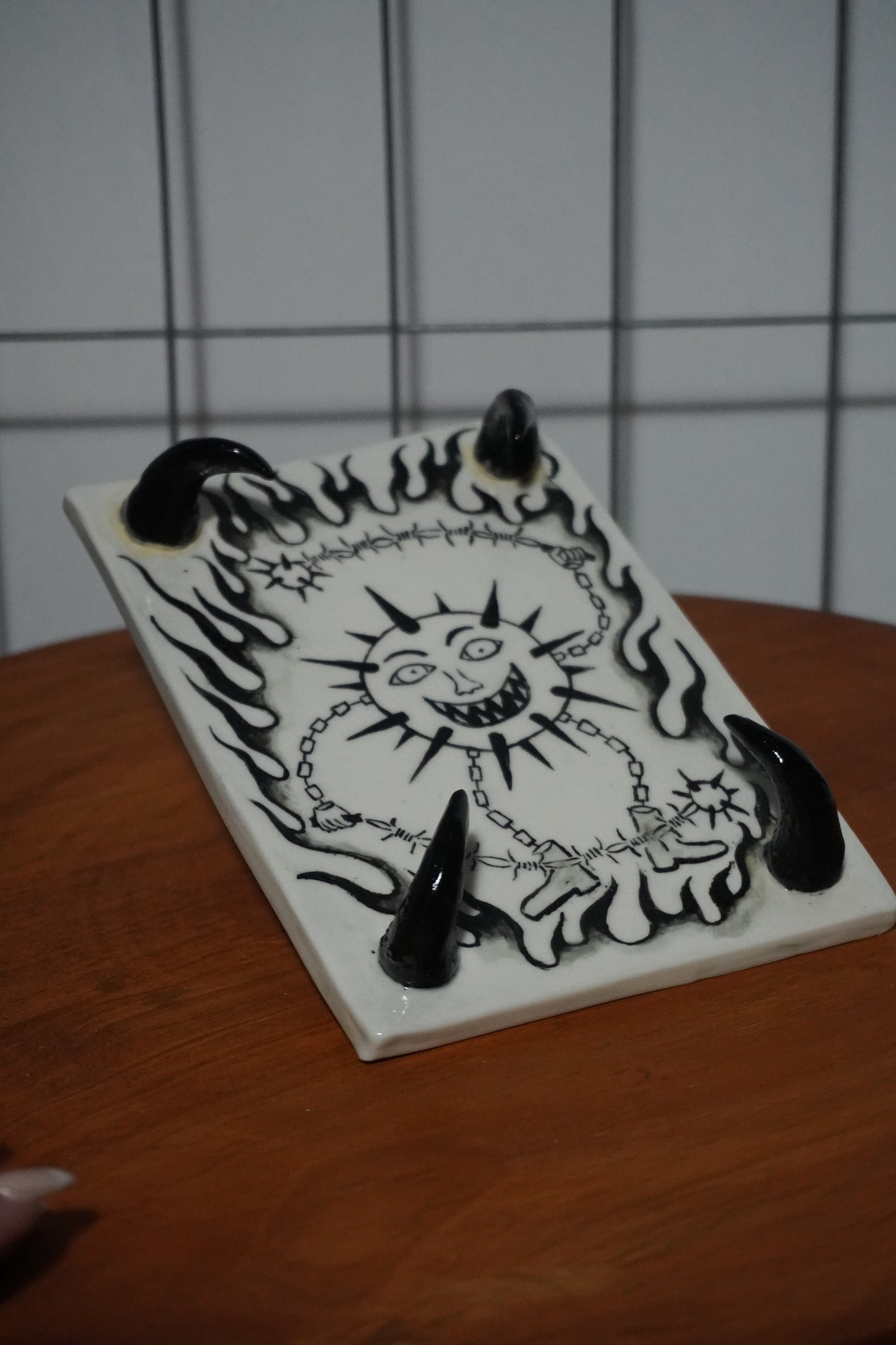 'Ceramic Flames' - Original Artwork by Tukoi (2025)