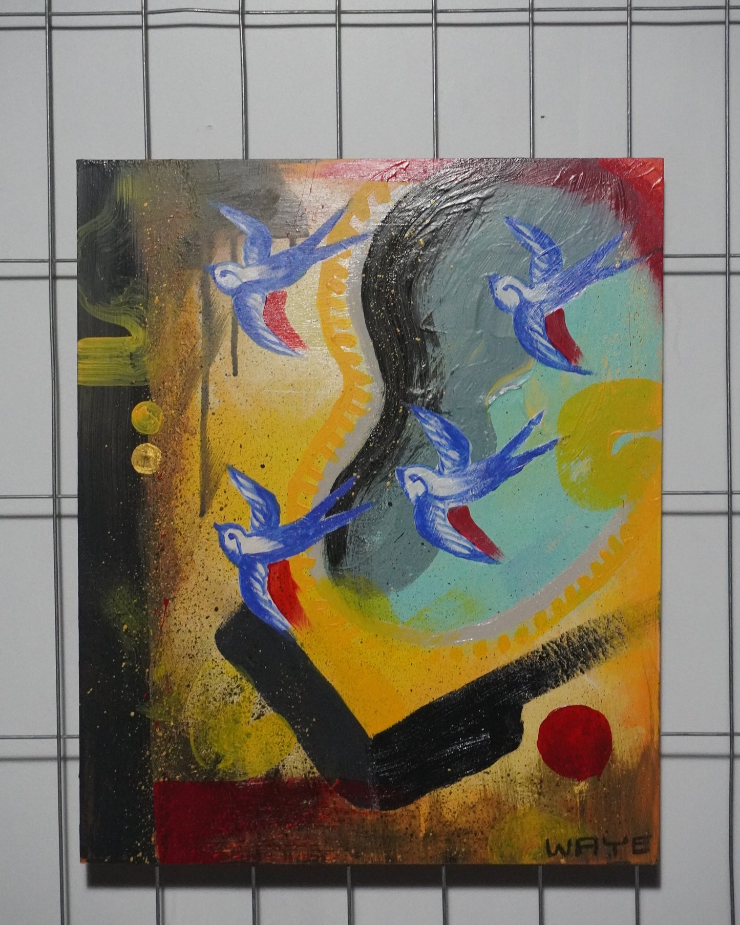 'Not Skate' - Original Artwork by Bradley Waye (2025)