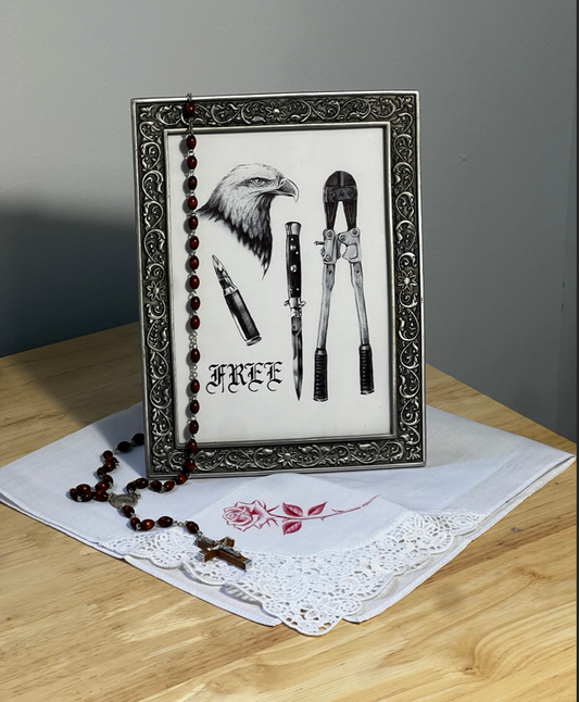 'Prayer to American Jesus' Original by Tegwyn Thomas (2025)